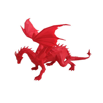 ISO 9001 Красный дракон 3D печать SLA 3D печатный сервис OEM
